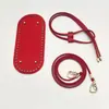 Nova Bolsa de Crochê Feita à Mão DIY Bolsa Dumpling Acessórios Fundo de Bolsa Alça de Ombro Cordão Conjunto de Três Peças em estoque