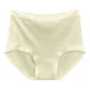 Ropa Interior Jacquard de Nuevo Estilo Nacional Chino de Cintura Alta para Mujer 10A Triángulo Antibacteriano en la Entrepierna Bragas de Triángulo Sin Costuras de Cintura Alta