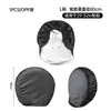 Funda para neumático de coche transfronteriza gancho a prueba de viento funda universal para neumático poliéster 190T maff protección solar impermeable funda para neumático de repuesto
