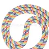 Corda de 8mm de comprimento para celular, cordão de poliéster trançado, corda longa diagonal, corda multicolorida opcional, cordão de fábrica direto, corda longa