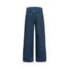 Yidao Vintage Outono 2026 Nova Chegada Retro Americano Cor Sólida Solto Perna Larga Calça Masculina Perna Reta Trabalho Casual Calça Longa