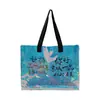Bolso Mágico Láser de PVC Bolsa de Gelatina Celebridad de Internet Maquillaje Bolso Transparente Bolsa con Cremallera Bolsa de Empaque de Regalo de TPU