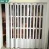 Puerta plegable de UPVC para cocina, baño y balcón, transfronteriza, simple; partición para inspección de gas en cocina abierta, a prueba de humos de aceite, estéticamente agradable y plegable