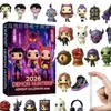 2026 Transfronterizo Halloween y Navidad Nuevas Llegadas Calendario de Cuenta Regresiva de Adviento Caja Sorpresa Colgante Plano de Acrílico Regalo