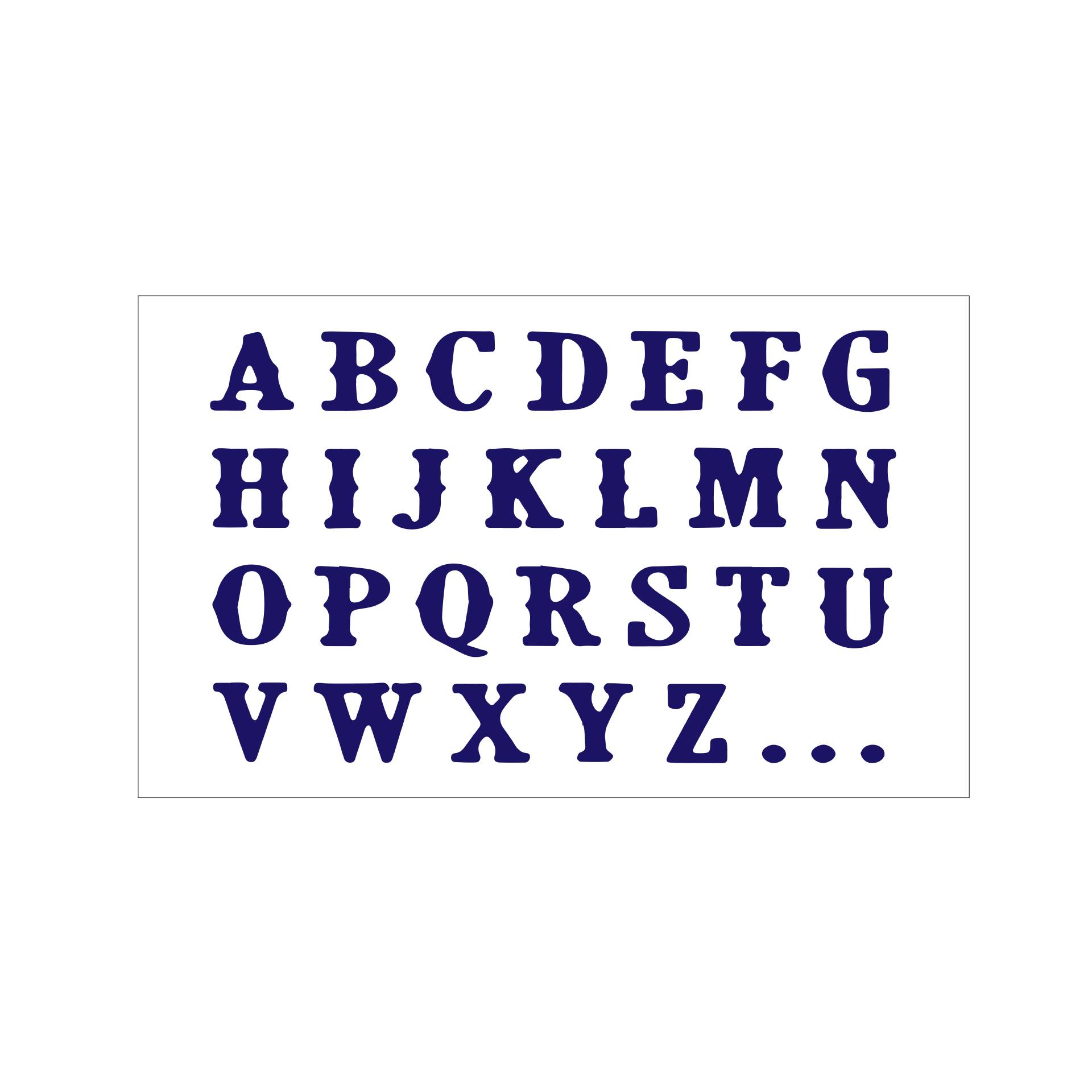 字母