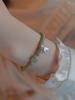 Nueva pulsera de bambú de estilo chino para mujer, diseño de nicho retro de alto sentido 2024, nueva pulsera de jade hetiano de imitación de estilo nacional para mujer