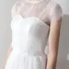 Vestido de Noiva Branco, Estilo Simples e Casual, Adequado para Mulheres Baixas, Pode Ser Usado no Dia a Dia, Sem Alças, para Registro de Casamento, Vestido de Verão