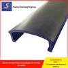 Fabricante Atacadista Extrusão Plástico Pvc Perfil de Formato Especial Pvc Preto Duro Extrusão Perfil de Plástico Perfil de Alto Desempenho
