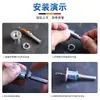 Broca avellanadora con cabeza de aleación, Broca para agujeros cónicos, Broca escalonada para carpintería, Broca avellanadora para carpintería para instalación de tornillos con limitador