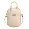 Primavera Nuevo Estilo Ins Color Caramelo Bolso de Mano para Teléfono Móvil Casual Combinable Niche Ligero Bolso Bandolera para Mujer