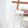 Cortina Moderna Simple de Malla de Diamante Resistente a Rayones Resistente al Desgaste No se Engancha Permeable a la Luz No Transparente Ventana Flotante Pantalla para Ventana de Sala de Estar Balcón Producto Terminado