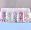 Piezas de cerámica blanda de frutas, macarrones, perlas, lentejuelas láser, pequeños accesorios hechos a mano, accesorios de bricolaje, arte de uñas DIY