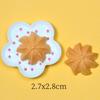 Nueva simulación de galletas, cara sonriente, pastel de patata, resina, comida, juego DIY, horquilla, accesorios para fundas de teléfono móvil