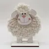 Adornos de Animales de Fieltro de Lana Creativos de Amazon Conejo Lindo Gallo Decoración del Festival Artesanías para el Hogar Pequeños Adornos