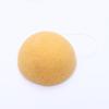 Esponja de limpeza facial de konjac hemisférica redonda esponja de limpeza facial de konjac liofilizada estado seco esponja de limpeza facial de konjac estado seco esponja de limpeza facial