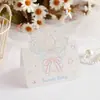 Tarjeta de Saludo para Bouquet Popular del Día de San Valentín Crayon Ins Flor Mitad Plegada Tarjeta de Saludo Universal Tarjeta Pequeña Floristería Tarjeta para Hornear