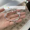 Venta Caliente Al Por Mayor Gato Kt Campana de Corazón Pulsera DIY Femenina Hecha a Mano con Cuentas Pulsera para Mejor Amiga Novia Estudiante