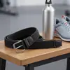 Cinto de Lona Bai Yatu para Mulheres, Estilo Coreano Versátil Moda Casual Estudante Trançado Sem Furo Cinto de Cintura Atacado