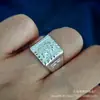 Anel Masculino Clássico Banhado a Ouro Anel Masculino Sorte Banhado a Ouro Joia de Mão Joias Fabricante Acessórios Atacado