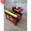 Máquina Pulidora de Tubo Recto Vertical, Máquina Descontaminadora Rectificadora de Superficie Exterior de Tubo de Acero para Andamios de Construcción, Máquina Extractor de Óxido para Tubería Redonda Metálica