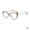 Gafas de Madera Geniales, Gafas Ojo de Gato Que Pueden Modificar la Apariencia del Rostro y Hacerlo Ver Más Pequeño, Monturas Versátiles para Miopía
