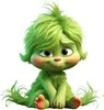 Nuevos productos transfronterizos caricatura Grinch colgante para coche de bebé adornos para árbol de Navidad decoraciones para el hogar