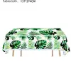 Decoraciones para Fiesta Hawaiana de Amazon Platos de Papel Hoja de Tortuga Vasos de Papel Servilletas de Papel Banner de Decoración para Fiesta Temática de Verano