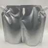 Saco Personalizado de Fábrica 1L em Folha de Alumínio para Bebidas Alcoólicas, Bolsa Tipo Saco com Bico Espessado, Bolsa Autoportante para Líquidos de Bebidas Alcoólicas e Vinho Tinto
