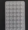 Ventosa Dupla Face de Silicone para Celular, Suporte de Parede Forte Antiderrapante para Espelho de Banheiro, Gadget Adesivo de Parede para Selfies e Fitness