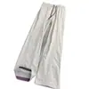Pantalones casuales versátiles de corte recto estilo americano para hombre, nuevos de verano vintage modernos de alta calle color block holgados de pierna recta acampanados