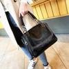 Bolsa de Mão com Pedras de Diamante Modelo Novo 2026 para Mulheres, Bolsa Transversal Versátil de Couro Macio, Bolsa de Ombro Dupla Simples Casual de Grande Capacidade
