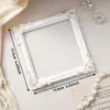 Marco Decorativo Oro Blanco Oro Negro con Borde Negro Accesorios para Fotografía Guimei Periféricos Accesorios Estilo Nórdico Ins Accesorios para Sesión de Fotos