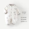 Ropa de bebé recién nacido, mono, pelele, pelele, niño y niña, abrigo acolchado de algodón cálido para otoño e invierno