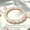 Pulseira de Contas Aquamarina Cristalina Popular Transfronteiriça e Citrino, Pulseira de Meditação de Cristal Roxo e Branco Rachado Atacado