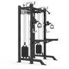 Máquina Smith Gantry Gimnasio Comercial Equipo Integral Multifuncional de Fuerza Pájaro Volador Banco de Sentadillas Press de Banca Rack de Pesas