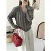 Cárdigan Chaqueta de Punto para Mujer Otoño 2025 Nuevo Estilo Estilo Coreano Ropa de Principios de Otoño Top Corto para Personas Pequeñas