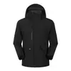 Chaqueta de montaña para hombre y mujer tres en uno desmontable con capucha, dos piezas, cortavientos e impermeable, personalizada para otoño e invierno