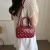 Bolso de Lunares de Nicho Súper Popular para Mujer 2026 Nuevo Bolso de Hombro Cruzado para Viajes Bolso de Mano Bolso Almohada Bolso Tote Pequeño