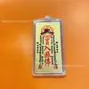 Adesivos de Celular Dourados como Lembrancinhas para Boa Sorte e Riqueza, Cartões de Ouro Puro para Atrair Fortuna, Cartas da Fortuna para Celular no Atacado