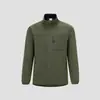 ¡Chaqueta cálida de forro polar para otoño e invierno, ligera y abrigadora para proteger del frío! Chaqueta corta de punto polar para hombre, con cuello alto, doble cremallera, engrosada, con diseño 3D