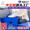 Caja de Transporte Logístico de Ropa de Comercio Exterior Impermeable, a Prueba de Humedad y Polvo Caja de Rotación de Ropa Caja de Plástico para Ropa de Tablero Hueco de PP