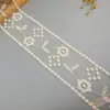 Borda de Renda, Renda Solúvel em Água, Renda com Laço, Acessórios Decorativos para Sapatos, Chapéus, Roupas Femininas, Acessórios de Cabelo, Seleção de Acessórios para Roupas