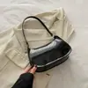 Bolso de hombro de moda estilo coreano para mujer de este año, nueva colección primavera 2024, versátil, minimalista, color liso, suave, bolso cuadrado pequeño