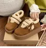 Botas de Neve com Solado Grosso Femininas 2026 Chegada de Inverno Novo Aveludado Espessado Quente Antiderrapante Aumento de Altura Slip-on Sapatos de Algodão Sapatos Birkenstock