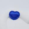 Tela Linda Color Claro Satín Corazón Lazo DIY Accesorios Hechos a Mano Pasador Barra Sujetador Tarjeta Goo Pulsera Accesorios