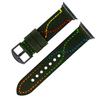 Pulseira de relógio de couro crazy horse quente de comércio exterior para pulseira de couro apple s8/7/6 iWatch pulseira feita à mão