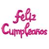 Traje de balão de feliz aniversário espanhol siamês minúsculo 16 polegadas balão de carta FELIZ CUMPLEANOS