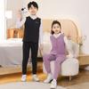 Uniformes Escolares para Niños, Chalecos para Niños y Niñas, Pantalones Gruesos y Cálidos, Pantalones de Lana para Otoño e Invierno para Niños Mayores, Ropa Interior Versátil para Niños Pequeños y Medianos