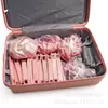 Malas de Viagem com Rodinhas para Comércio Exterior, Produto Semi-Acabado com Fechadura Combinada de ABS, Mala de Viagem de Grande Capacidade, Conjunto de 16 Peças, Personalizável, Venda Direta da Fábrica