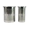 Cartucho de Filtro de Acero Inoxidable Personalizado Elemento de Filtro de Agua de Acero Inoxidable 304 Esqueleto Perforado Cesta de Filtro Elemento de Filtro